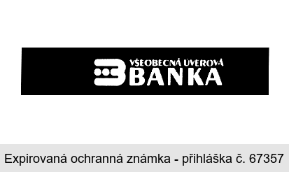 VŠEOBECNÁ ÚVEROVÁ BANKA