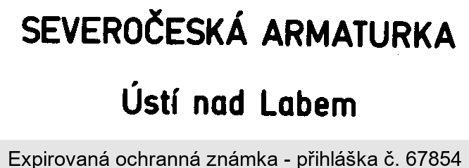 SEVEROČESKÁ ARMATURKA ÚSTÍ NAD LABEM