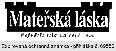 MATEŘSKÁ LÁSKA