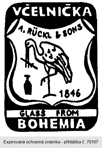 VČELNIČKA GLASS FROM BOHEMIA