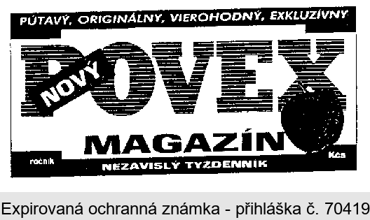 NOVÝ POVEX MAGAZÍN