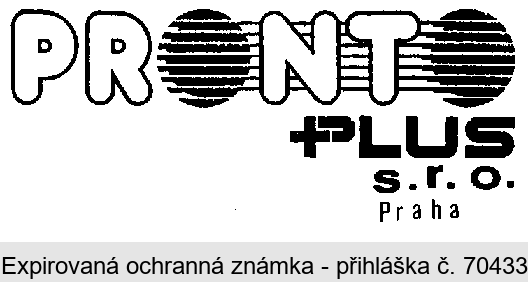 PRONTO PLUS s.r.o. Praha