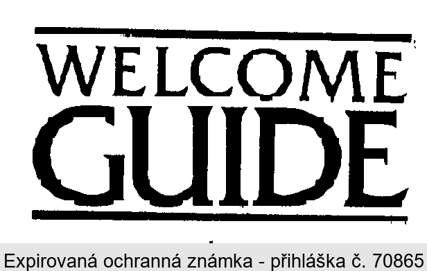 WELCOME GUIDE