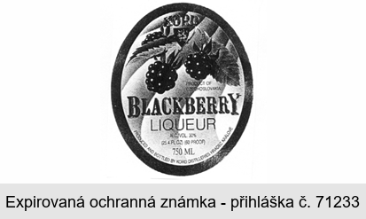 KORD BLACKBERRY LIQUEUR