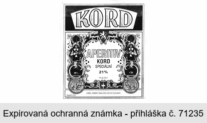 KORD APERITIV KORD SPECIALNÍ