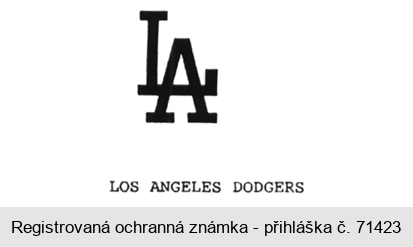 LA LOS ANGELES DODGERS