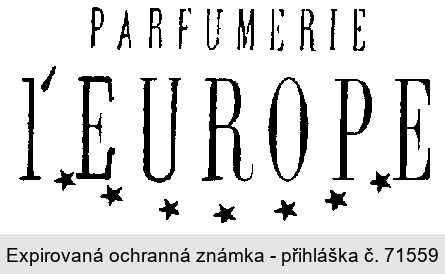 PARFUMERIE L'EUROPE