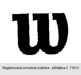 W