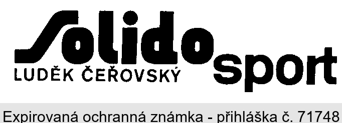 SOLIDO SPORT LUDĚK ČEŘOVSKÝ