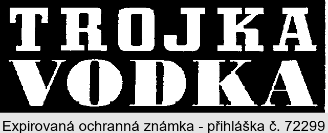 TROJKA VODKA