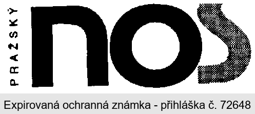 PRAŽSKÝ nos