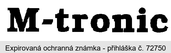 M-tronic