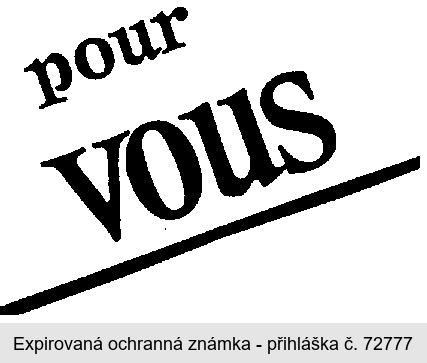 POUR VOUS
