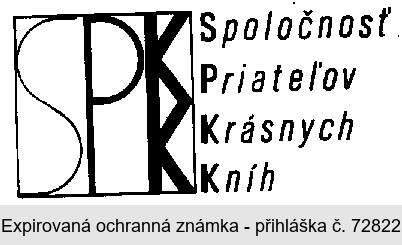 SPKK SPOLOČNOSŤ PRIATEĹOV KRÁSNYCH KNÍH