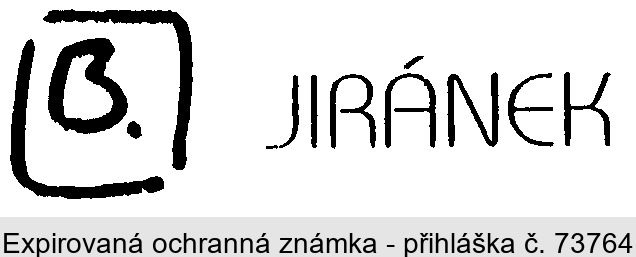 B.JIRÁNEK