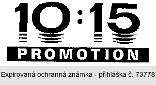 10:15 PROMOTION