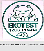 EKOTEST TZÚS PRAHA