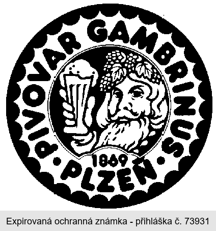 PIVOVAR GAMBRINUS PLZEŇ 1869