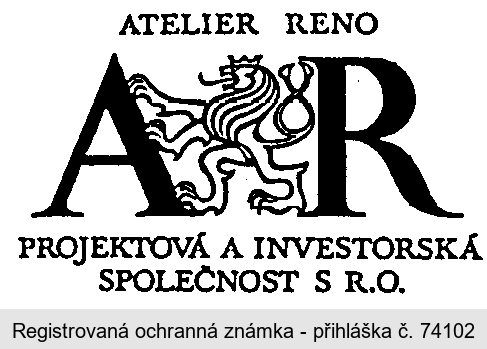 AR ATELIER RENO PROJEKTOVÁ A INVESTORSKÁ SPOLEČNOST S R.O.