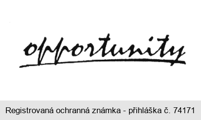 OPPORTUNITY