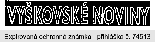 VYŠKOVSKÉ NOVINY