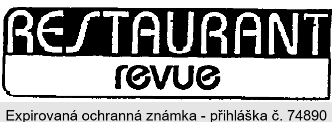 RESTAURANT REVUE