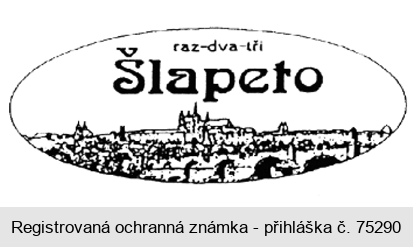 RAZ-DVA-TŘI ŠLAPETO