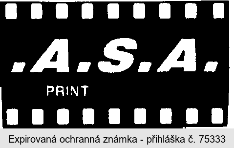 .A.S.A. PRINT