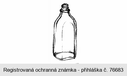 plochá lahev