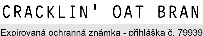 CRACKLIN' OAT BRAN