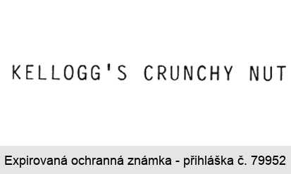 KELLOGG'S CRUNCHY NUT