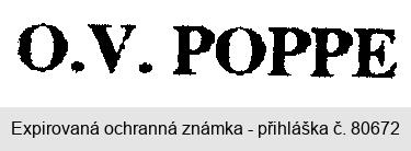 O.V. POPPE
