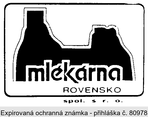 mlékárna ROVENSKO