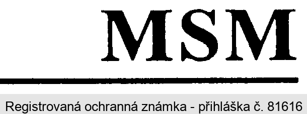MSM