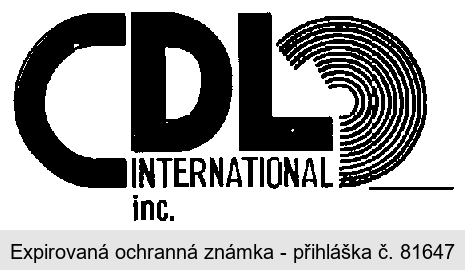 CDL INTERNATIONAL inc.