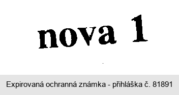 nova 1