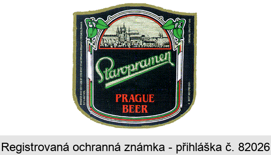 Staropramen PRAGUE BEER