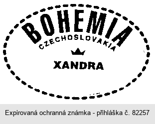 BOHEMIA CZECHOSLOVAKIA XANDRA