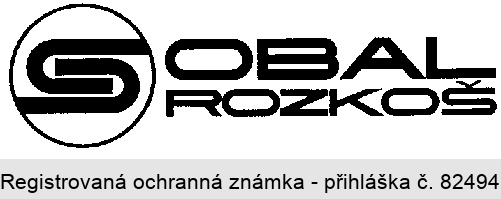 OBAL ROZKOŠ