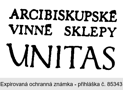 UNITAS ARCIBISKUPSKÉ VINNÉ SKLEPY