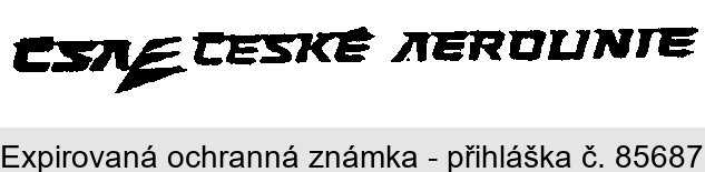 ČSA ČESKÉ AEROLINIE