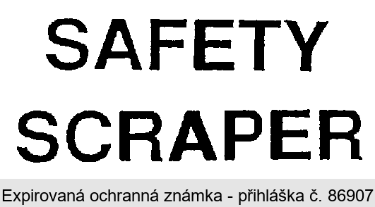 SAFETY SCRAPER