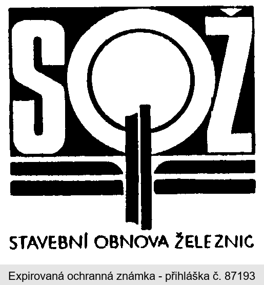 SOŽ STAVEBNÍ OBNOVA ŽELEZNIC