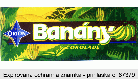 Banány v čokoládě