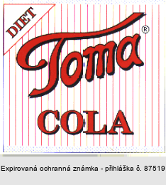 DIET Toma COLA