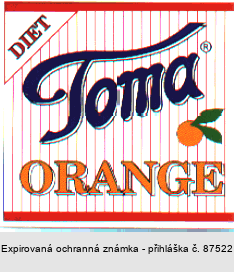 DIET Toma ORANGE