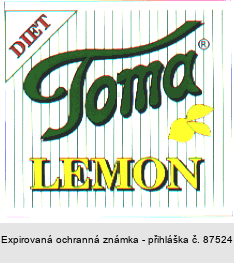 DIET Toma LEMON