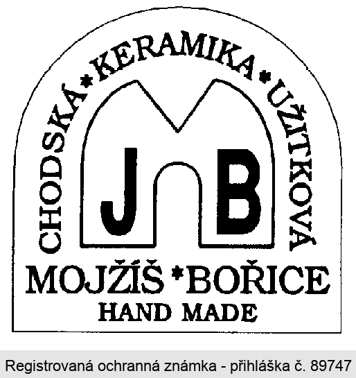 CHODSKÁ KERAMIKA UŽITKOVÁ JMB MOJŽÍŠ BOŘICE HAND MADE