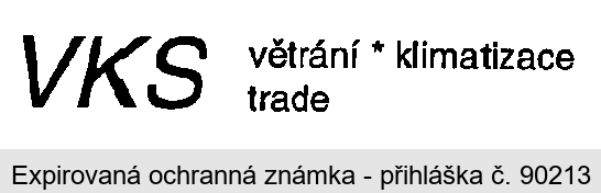 VKS větrání klimatizace trade