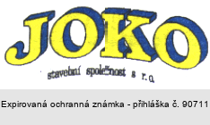 JOKO stavební společnost s r.o.